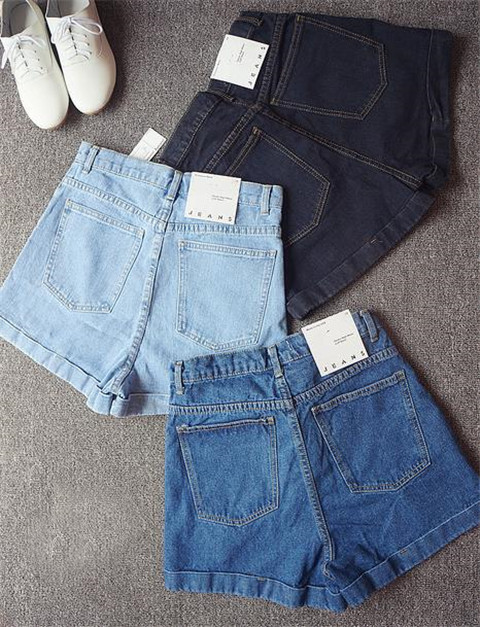 tbdressfashion:jeans shorts