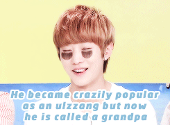 eteru:  Jinyoung going from ulzzang to grandpa: requested by anonymous 