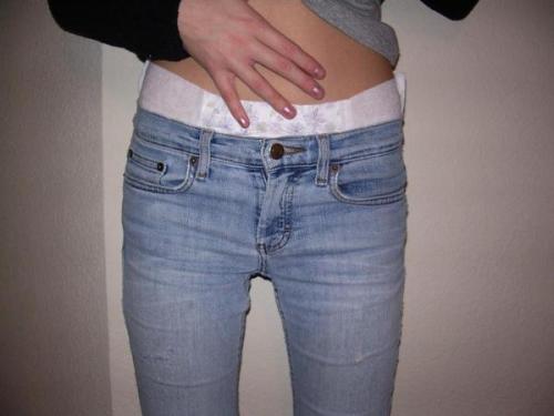 Diapers Under Clothes 