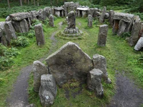 lost-carcosa:thesilicontribesman:Ilton Temple, Masham, Yorkshire, 14.8.17.A folly built in the early