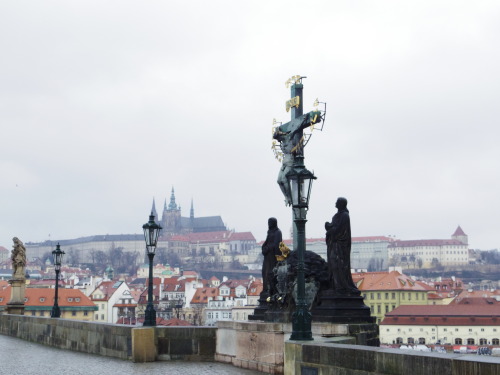 My trip to Prague Mar/15 Karlův most　-Charles bridge/カレル橋-You cannot help taking pictures of this br