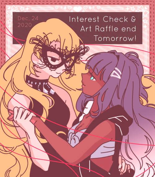 nostringsdetached: ✨Interest Check &amp; Art Raffle Closes tomorrow!✨ Interest Check Art Raffle 