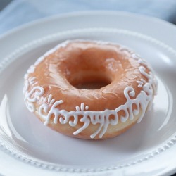 sixpenceee:  A lord of the rings donut from