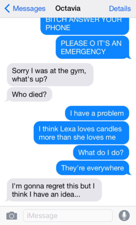 Lexa’s obsession with candles is becoming a bit of a problem