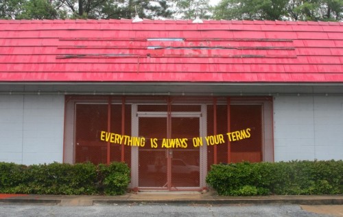 culturenlifestyle:Heartbreaking Intimiate Thoughts As Urban Art American photographer Peyton Fulford’s’ urban series “Abandoned Love” exposes intimate thoughts and unrequited feelings experienced by those who are heartbroken. By placing colorful