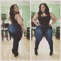 dumptruckthicc:  The bbw superwoman her self PRADA muthafuccin THICK