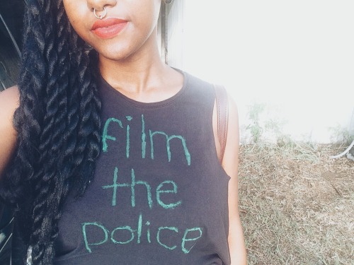 uglygirlsclub:&ldquo;All of this.All of this, to make sure that one white cop doesn’t face