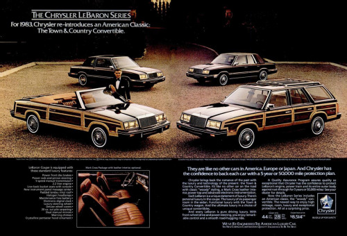 Chrysler LeBaron Series, 1983