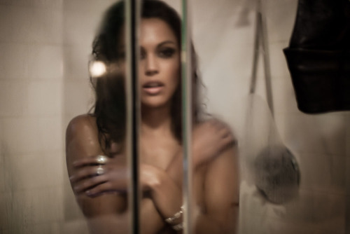 Playmate of the Year, Miss Raquel Pomplun (shower 2) - photographed by landis smithers