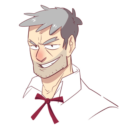 sfheibai:  I love old dorks _(:з」∠)_ 