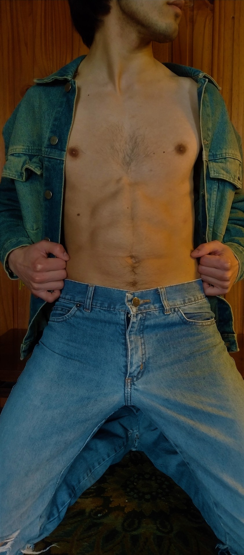 I Know Double Denim Is A Fashion Crime, But I Dig The Aesthetic.