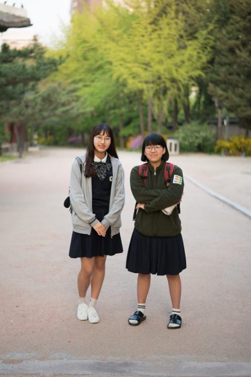humans-of-seoul:“(Right) In life, there are two things that I really don’t get. How to study well an