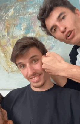 A Wild Marc Appears! Alex Marquez On IG Live April 4, 2020 (ft. Shira) (Discussing Haircuts, Clearly,