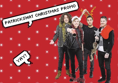 patrickshat: promo because it’s christmas and ive never done this before please be nice to me Rules 