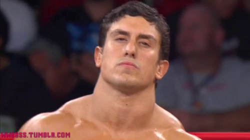 wweass:  WWEass Caps - TNA Bound for Glory 2013: Part 2 Former WWE/NXT Superstar Derrick Bateman recently made his debut in TNA, now known as Ethan Carter III - EC3. God, his body looks fucking incredible! ;) I can’t wait to see him in more matches