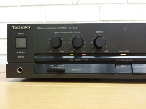 Technics SU-600 Stereo Integrated Amplifier, 1988