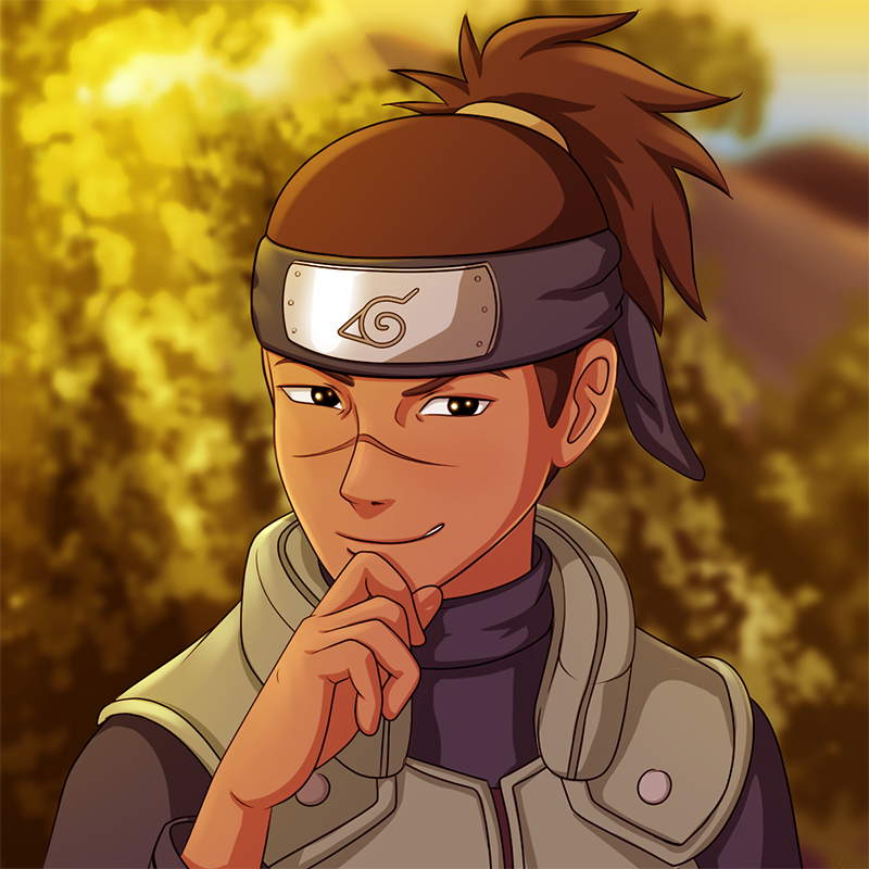 NKI-Stories — Mischief!Iruka plotting something? Would you be