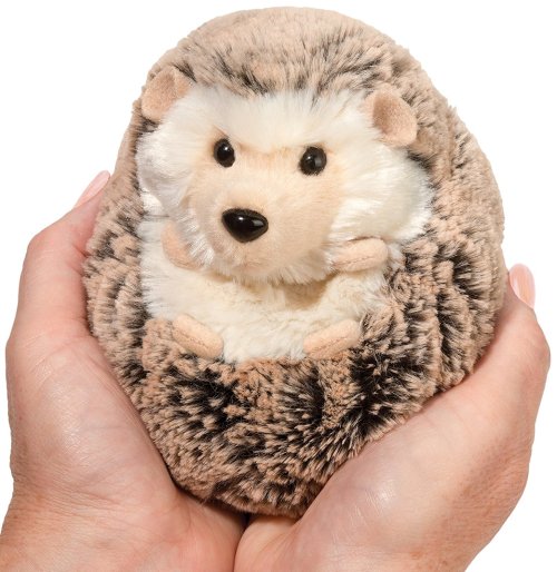 whirelez:Douglas Spunky HedgehogUNMATCHED CUTENESS - Five-inch-long Spunky the stuffed hedgehog is a
