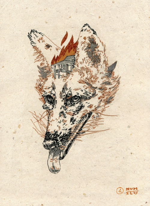 nvm-illustration:  Fox Town.