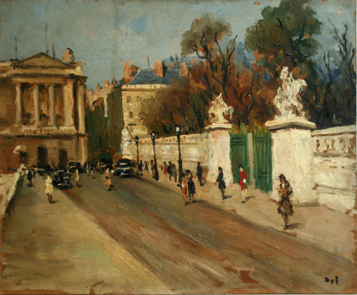 geritsel:Marcel Dyf - Paris