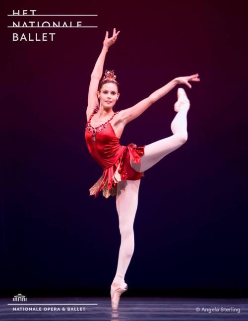 Igone de Jongh in Rubies from Jewels (George Balanchine). The Dutch National Ballet, Amsterdam, Febr