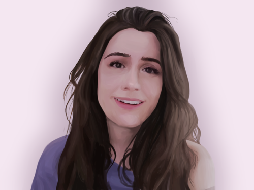 dodie looked so pretty in her last video, i had to draw her!