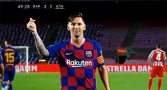 tito per sempre etern &#8212; messi's celebration for his 700th goal fc...
