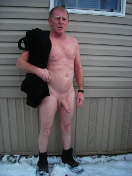 The Snowy Grandpa in his natural habitat…
