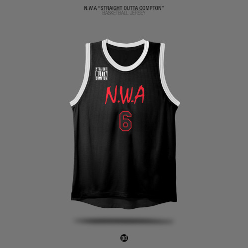 thepurpletape:  Patso Dimitrov is on a roll. The designer has made a habit of turning  classic rap album covers into basketball jerseys, and they’re always  beautiful. We even asked him to make a few more after catching wind of  the first round, and