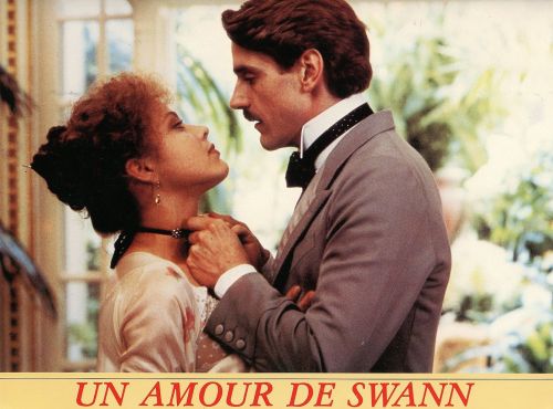 Swan in Love (Un amour de Swann), French lobby card. 1984