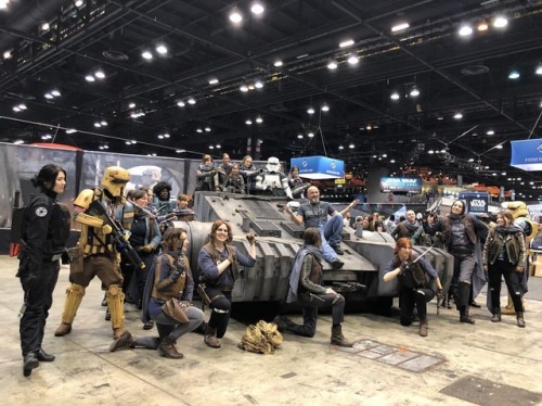 ‪Jyn Erso: the best dressed character in Star Wars. #StarWarsCelebration‬ https://www.instagram.com/