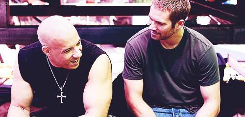 domsletty:  Dom & Brian // Vin & Paul | Fast and Furious Through the Years by request  For Paul…