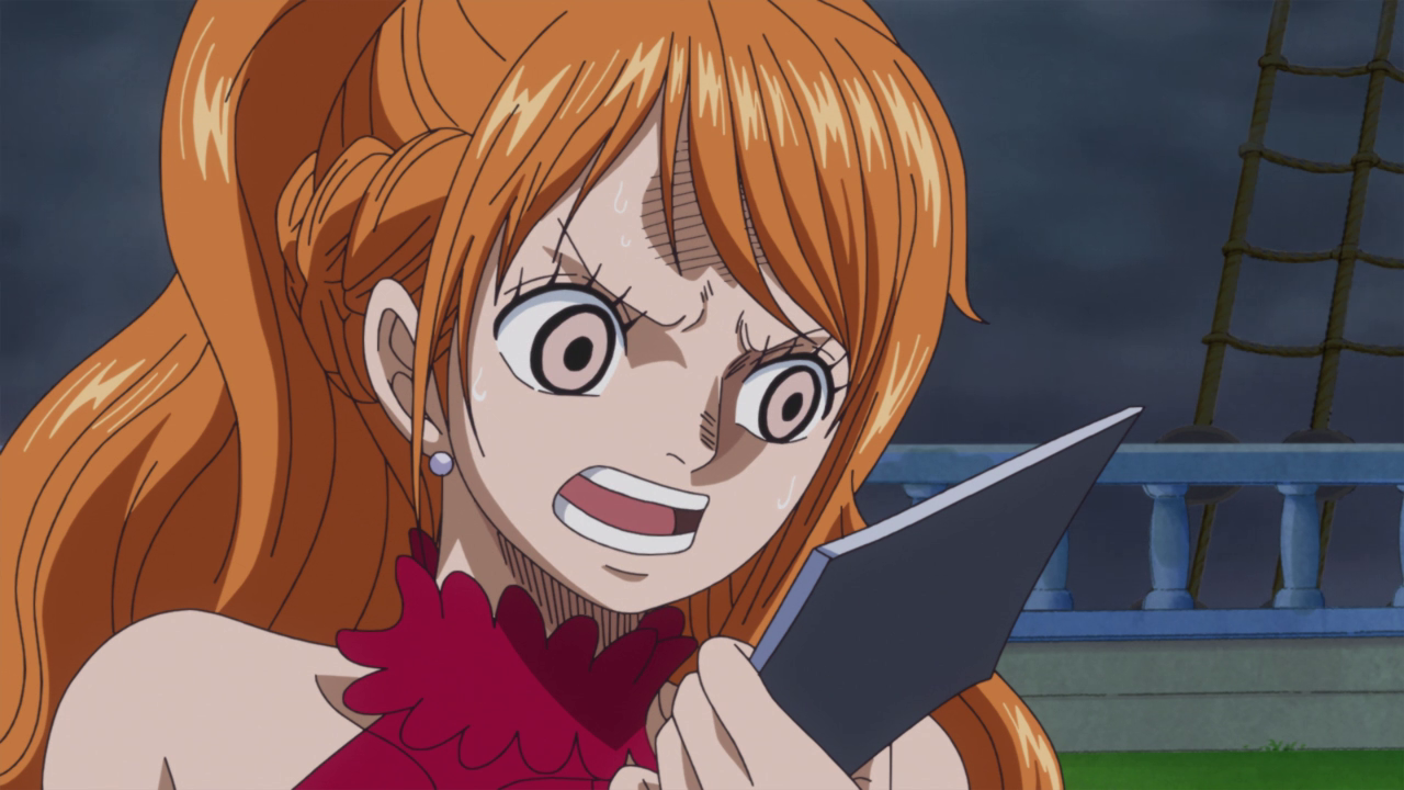 Personal Anime Blog — Nami in episode 853.