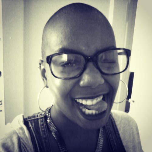 baldblackbeauties: Shekara, 20, MD I got sick earlier in the summer and the medication made my some 