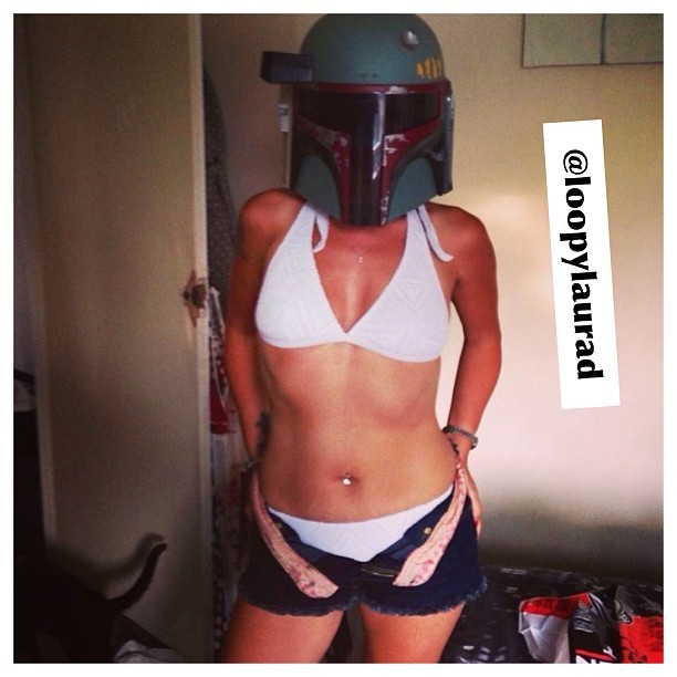 forcegirls:  welcome back #StarWars super babe and #ForceGirl @loopylaurad ❤️😍❤️