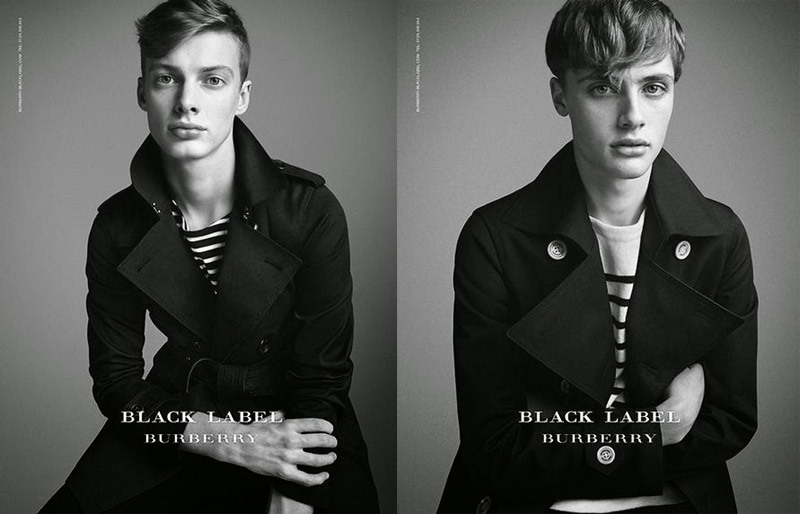 bothsidesguys:  Ashton James and Patrick Toner IN Burberry Black Label SS15 Campaign
