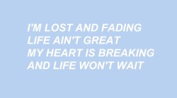poemvs:    The Amity Affliction // Lost &amp; Fading