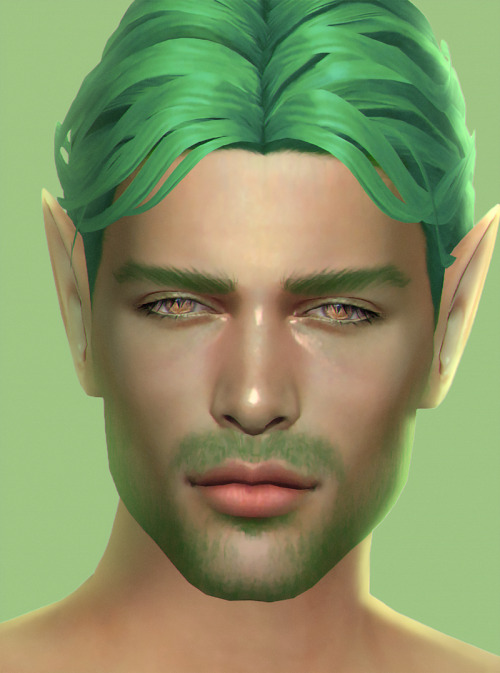 Happy (hot) Pride Month!;3* Hot June - base game compatible male facial hair, 14  swatches, from YA 