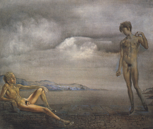 artist-dali:  Two Adolescents, 1954, Salvador