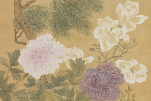 chinese artist 恽寿平 yun shouping (1633-1690)