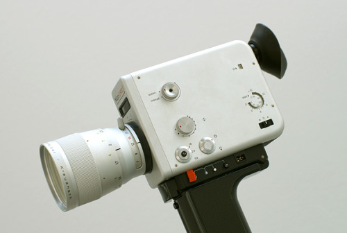 whatdyoucallit:Nizo S 800 Braun Super 8 Camera designed by Dieter Rams in 1970