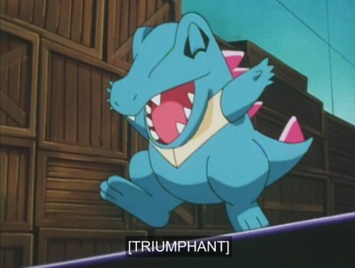 rose-of-pollux: More fun with captions, Totodile edition.