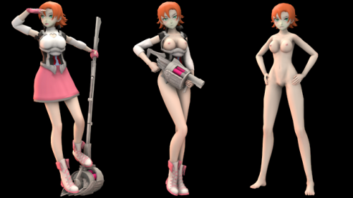 XXX Nora Valkyrie (RWBY) model available on SFMLabYeah, photo