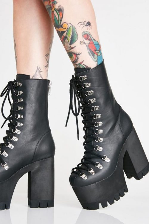 Club Exx Black Ice Platform Boots[x] Check It Here!IG: @hexlibrisofficial | Twitter: @hexlibriscoven