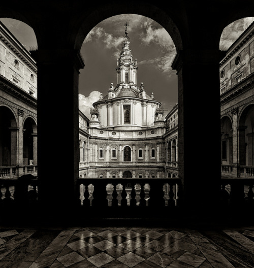 Sant'Ivo della Sapienza - Francesco BorrominiR O M E by sermatimati on Flickr.