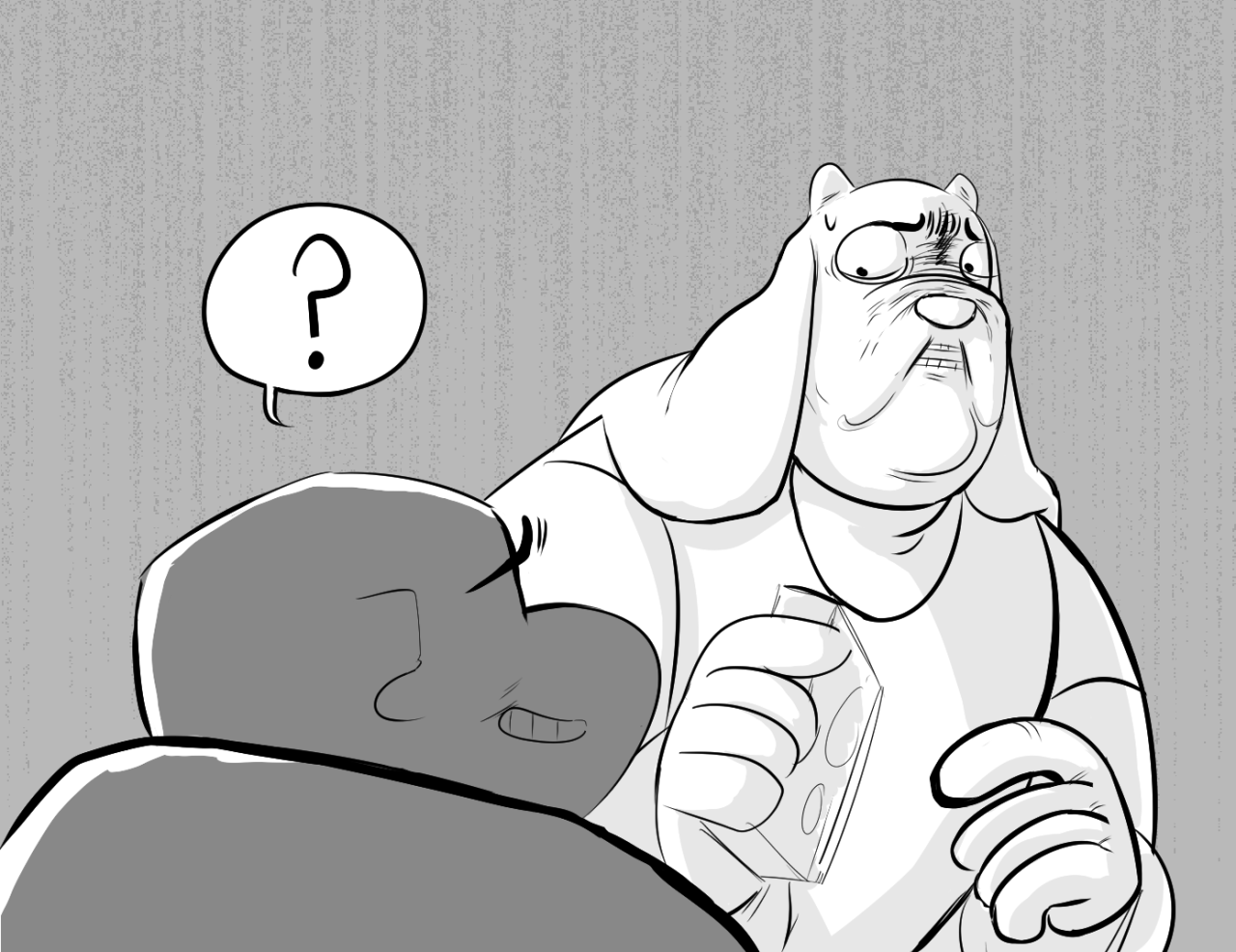 squatlord-draws:  she’s got her vices also 