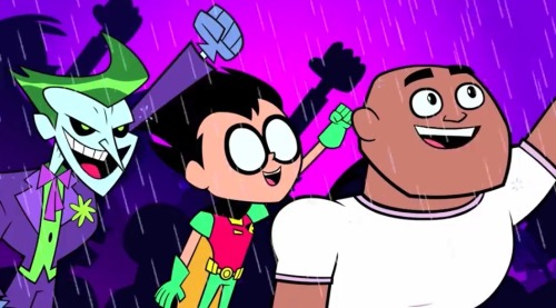 vikaq:  Batman rocks out, even Joker is enjoying himself