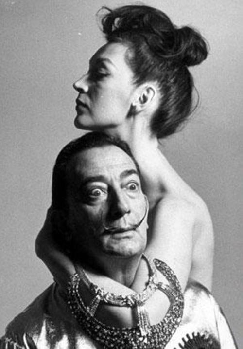 last-picture-show: Werner Bokelberg, Salvador Dali and his Wife Gala, 1964