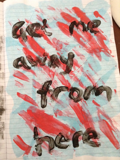 suicidalghosts:  Art Therapy Scrapbook Part 5