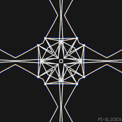 pi-slices:  Kaleidoscopic Lines - 151012